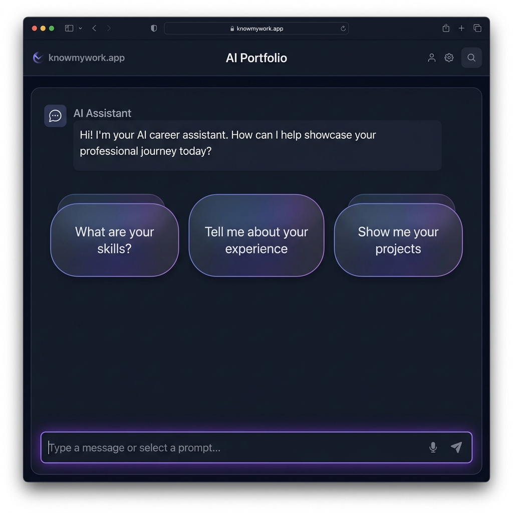 Preview of knowmywork.app